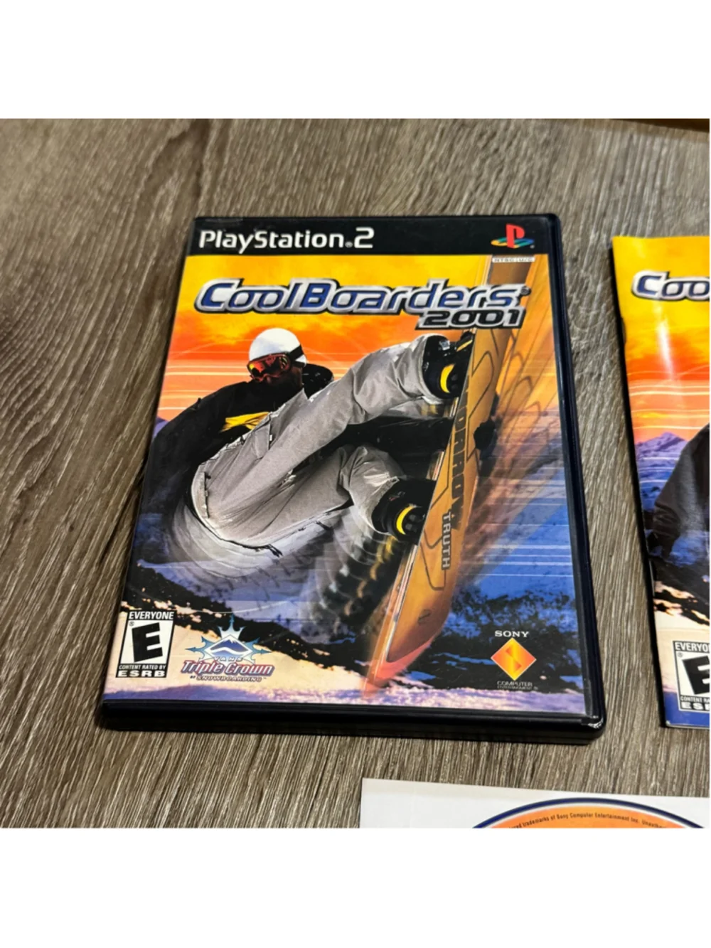 CoolBoarders 2001 PlayStation 2 Video Game Blue Disk Y2k Cib Complete